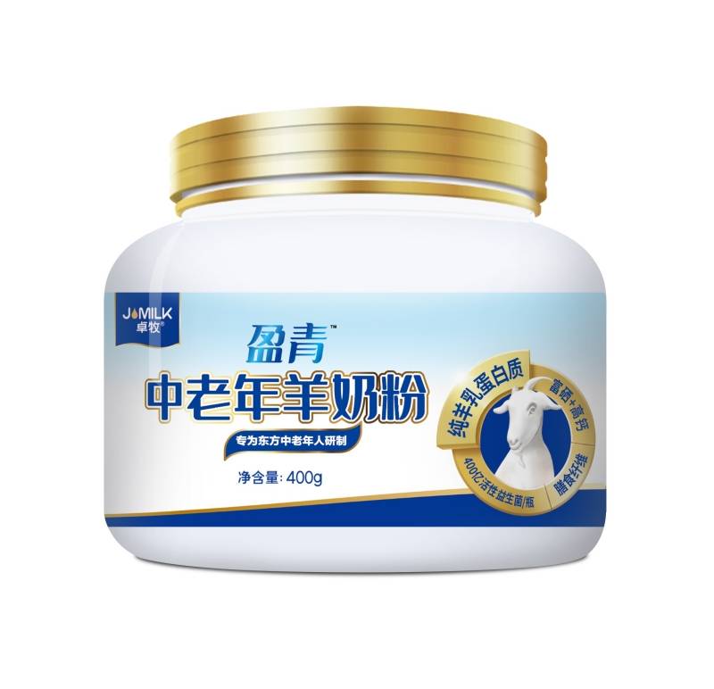 卓牧盈青中老年羊奶粉包装图